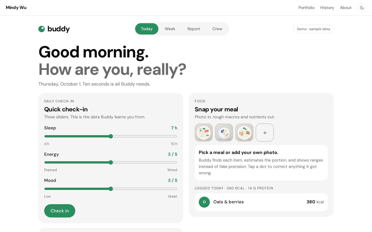Preview of Wellness Buddy