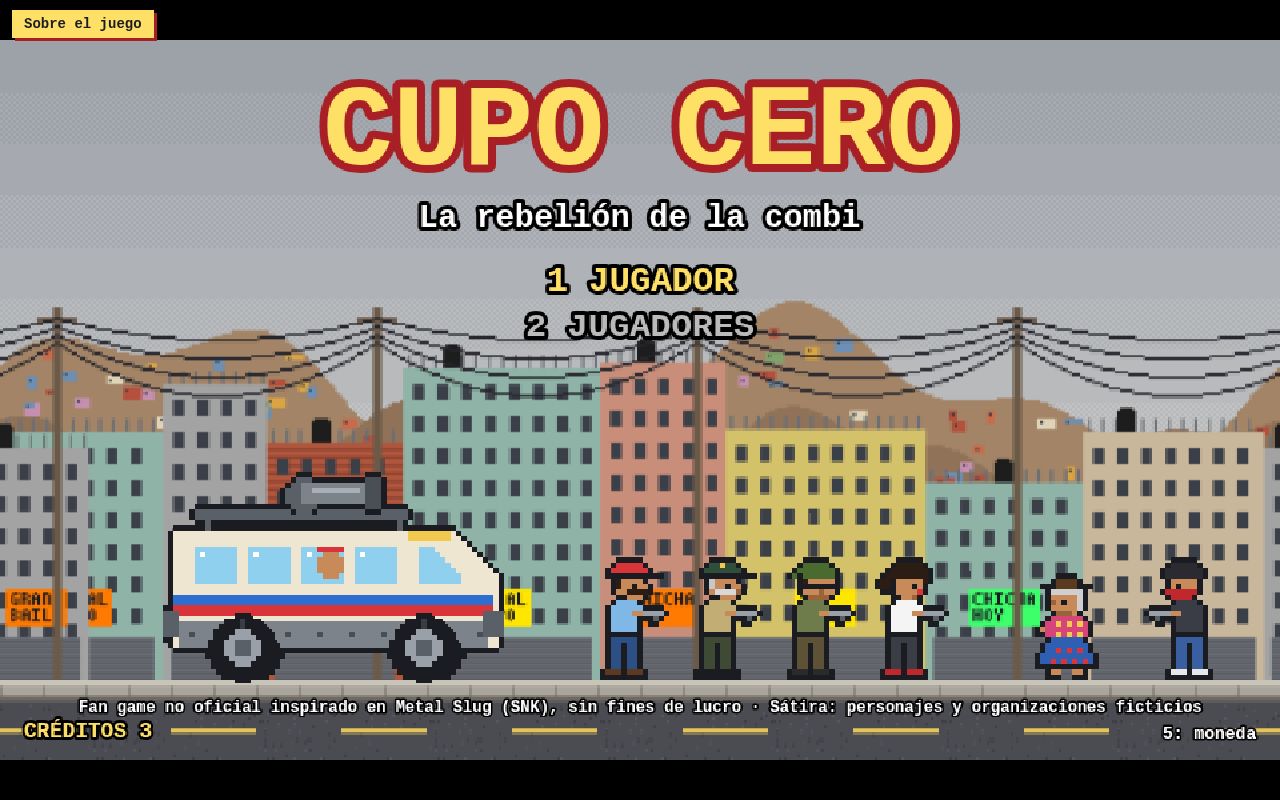 Preview of Cupo Cero Fan Game