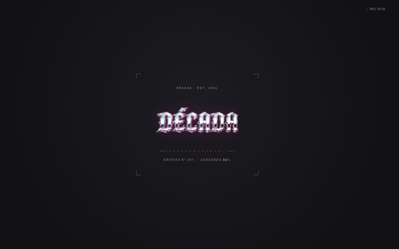 Preview of Decada Web