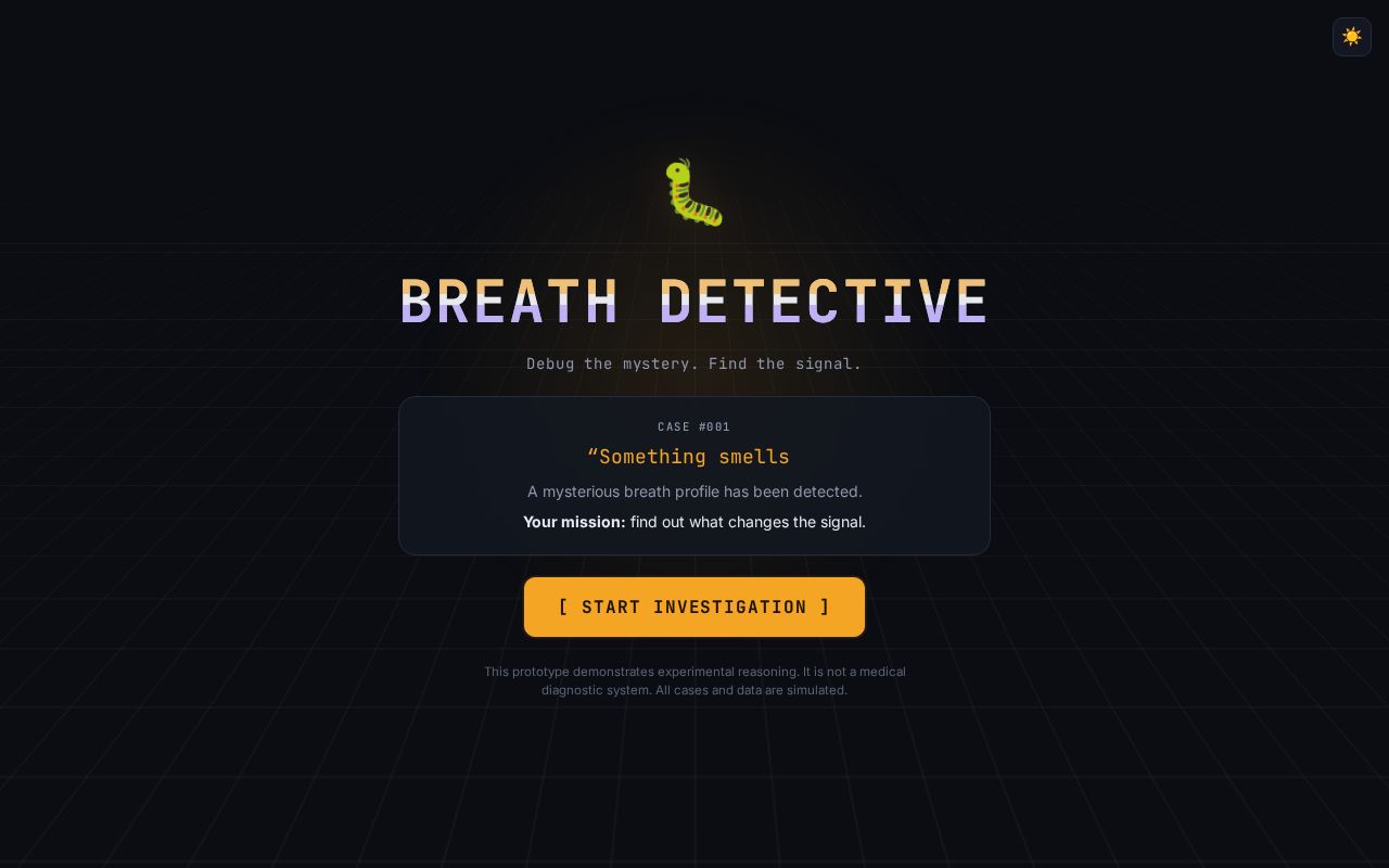 Preview of Breath Detective