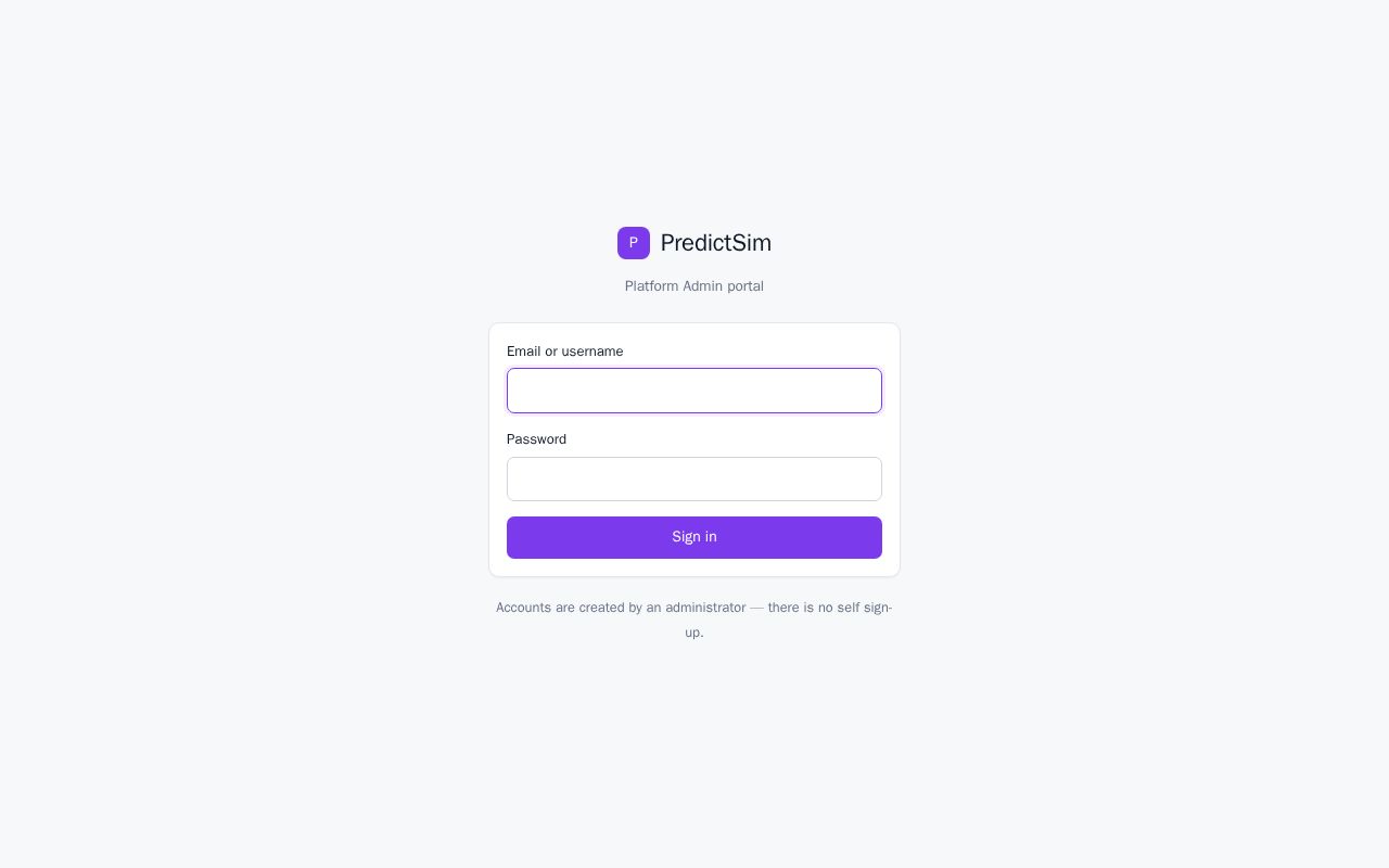 Preview of Super Admin