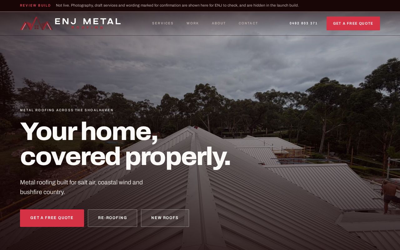 Preview of ENJ Metal Roofing