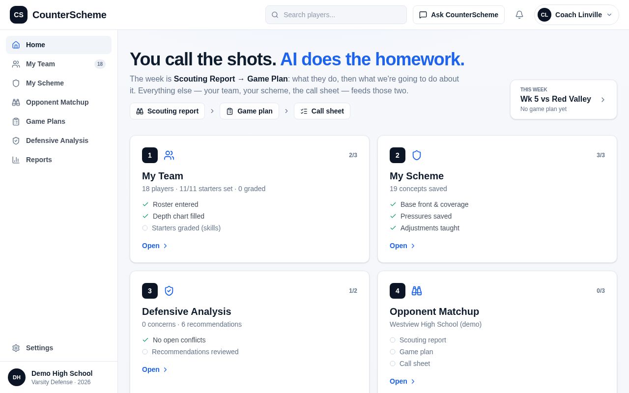 Preview of Program Builder