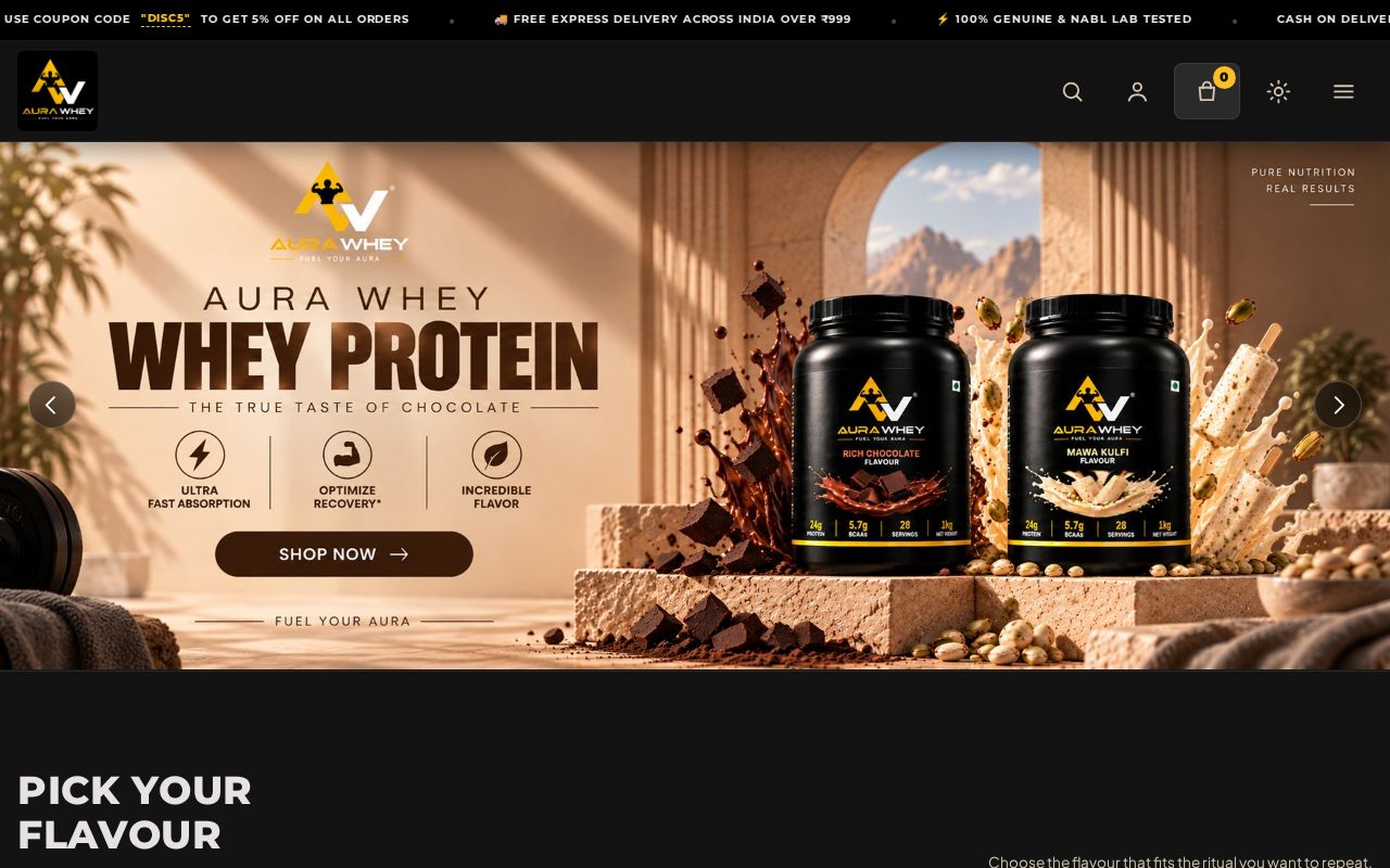 Preview of AURA WHEY