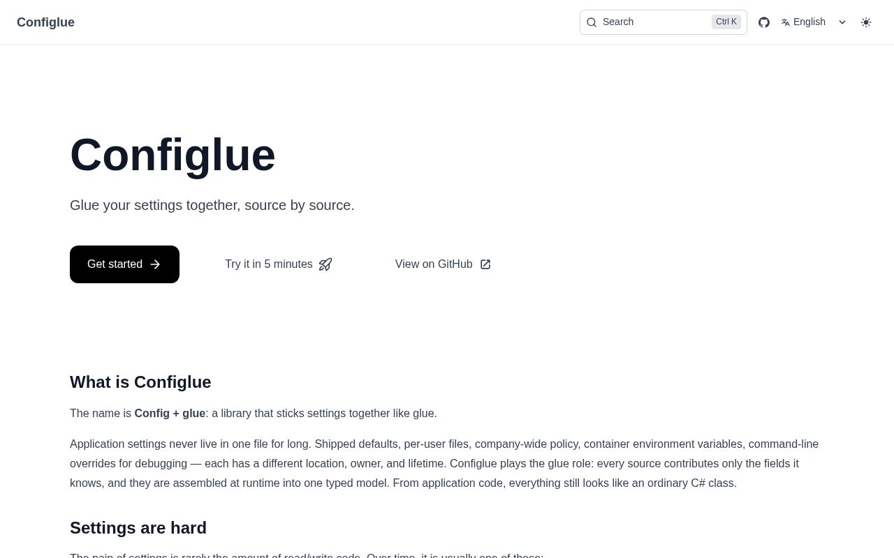 Preview of Configlue