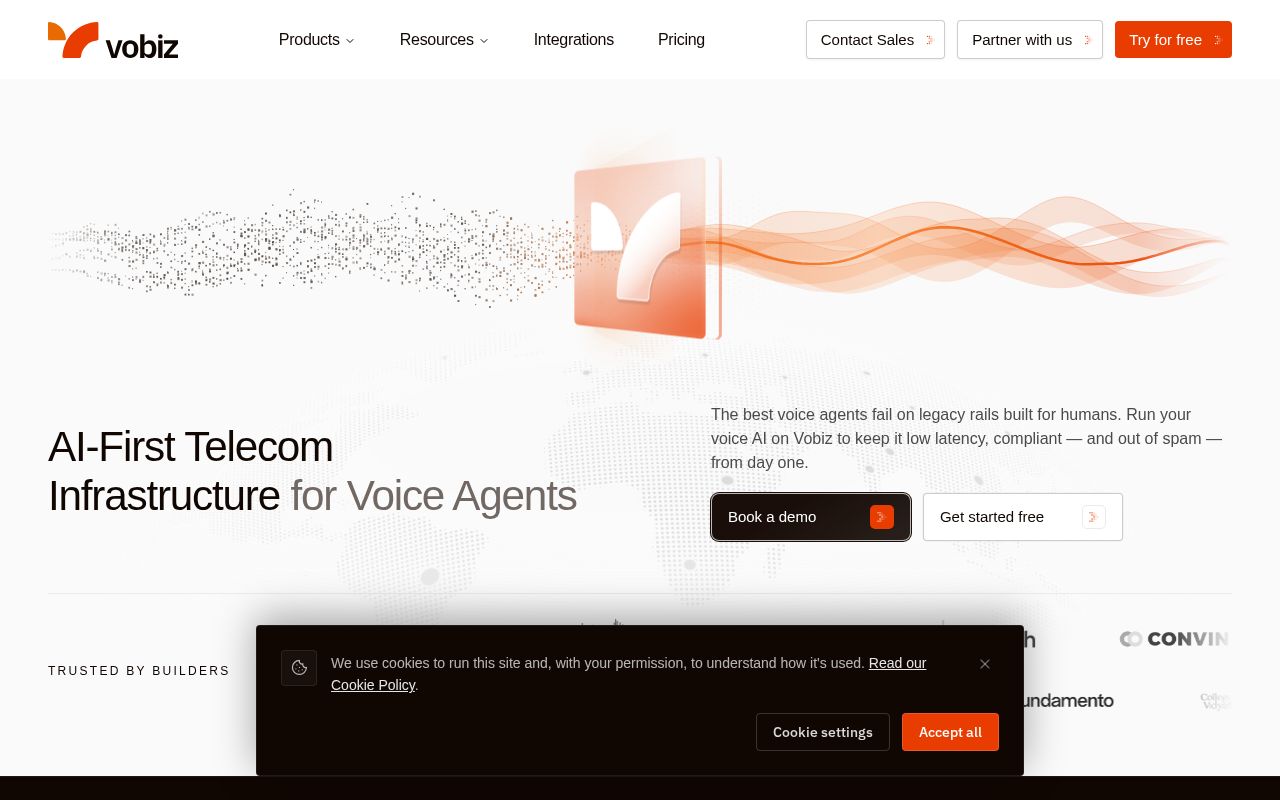 Preview of Vobiz Deepgram Voice Agent