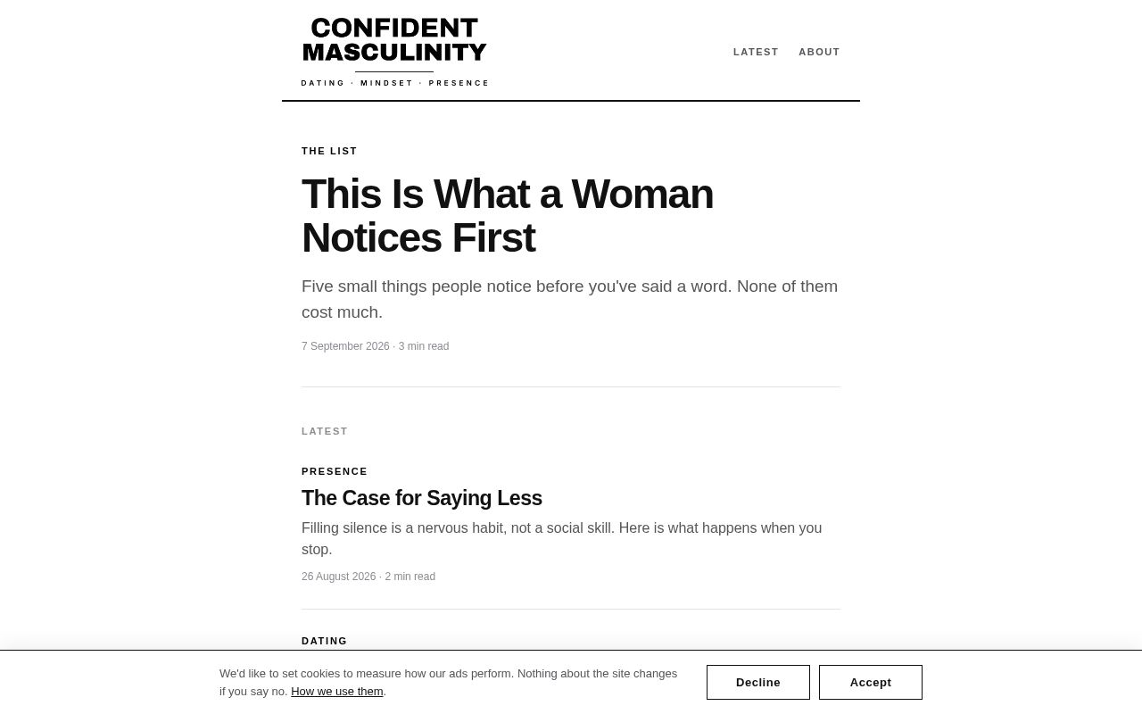 Preview of Confident Masculinity