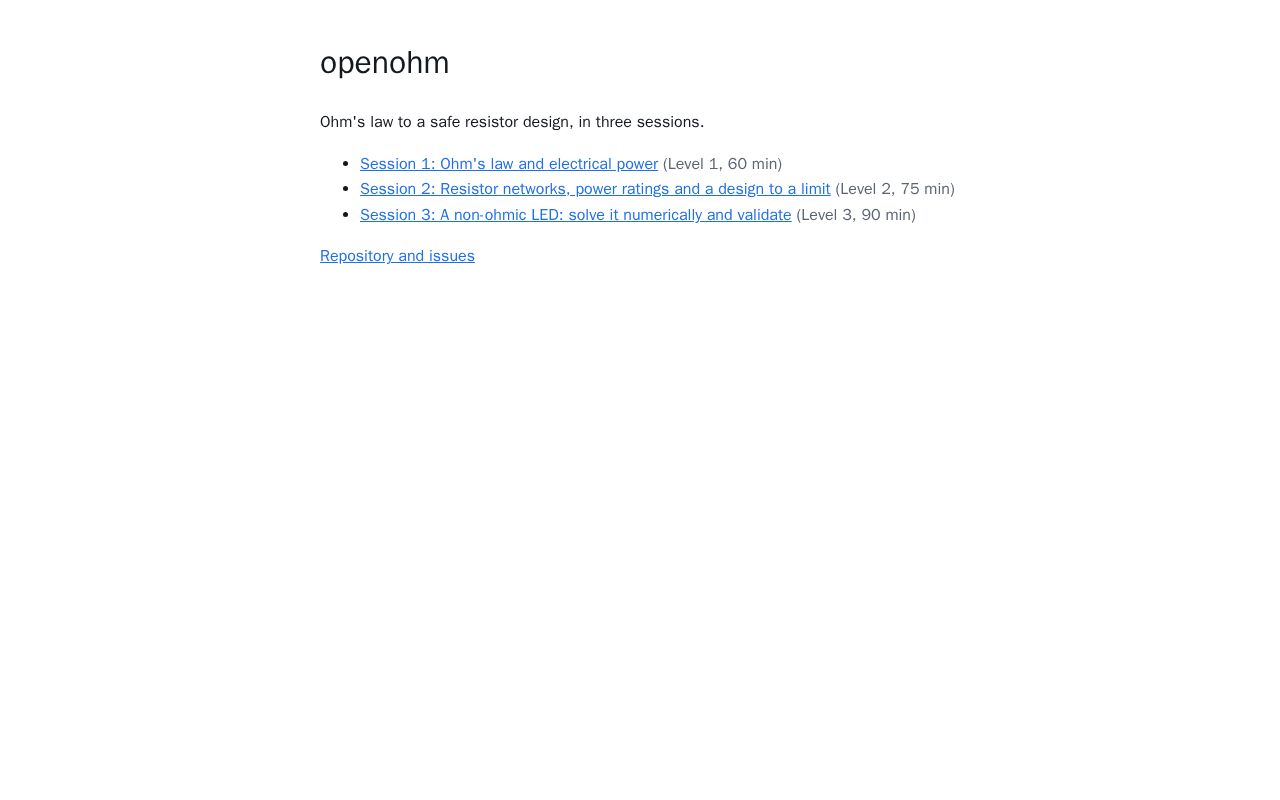 Preview of Openohm