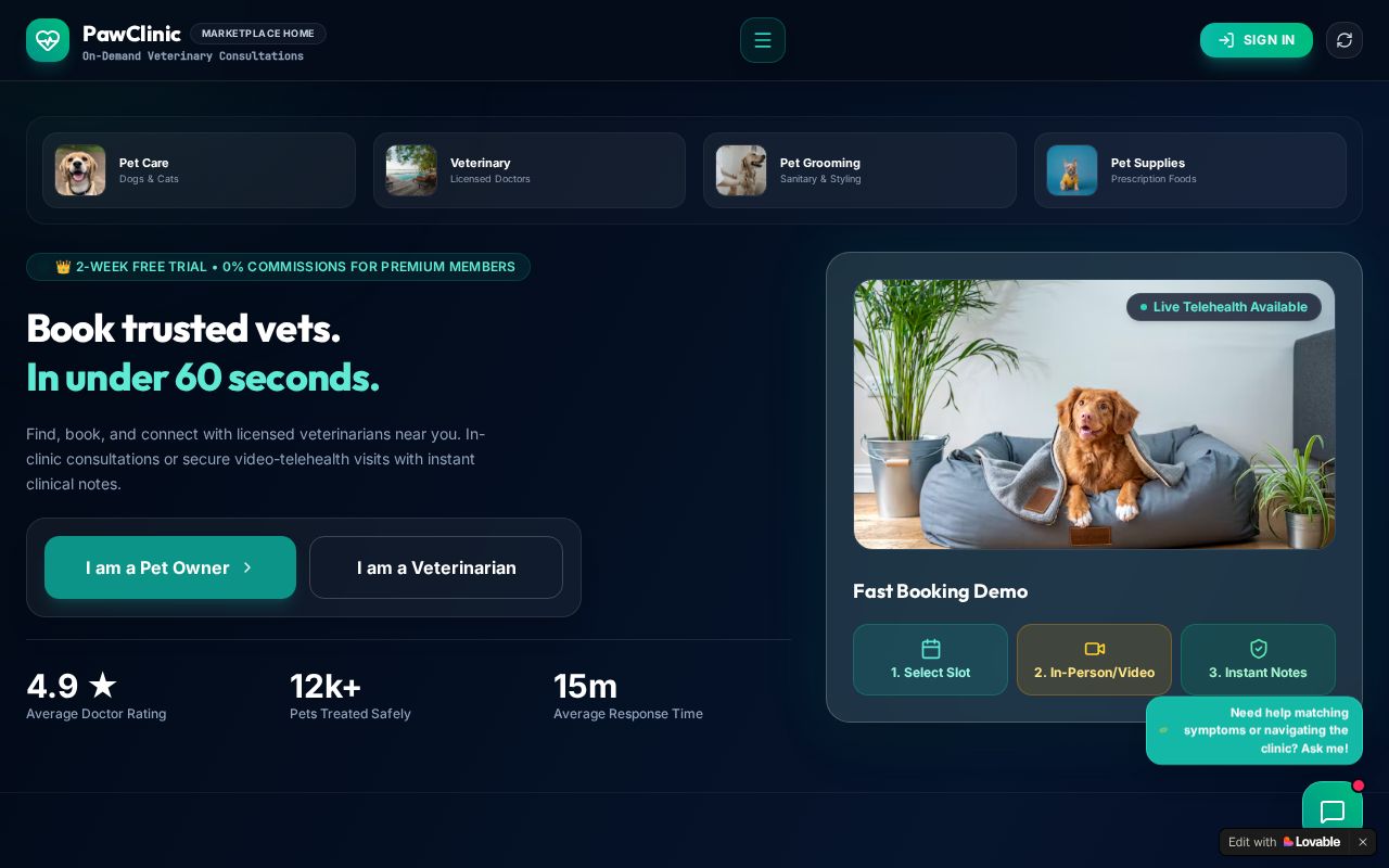 Preview of PawClinic