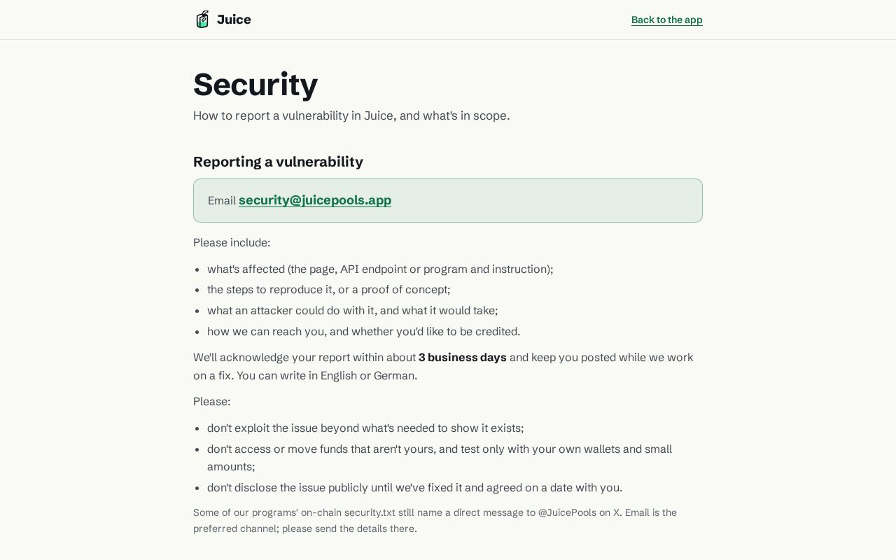 Preview of Juice Lock
