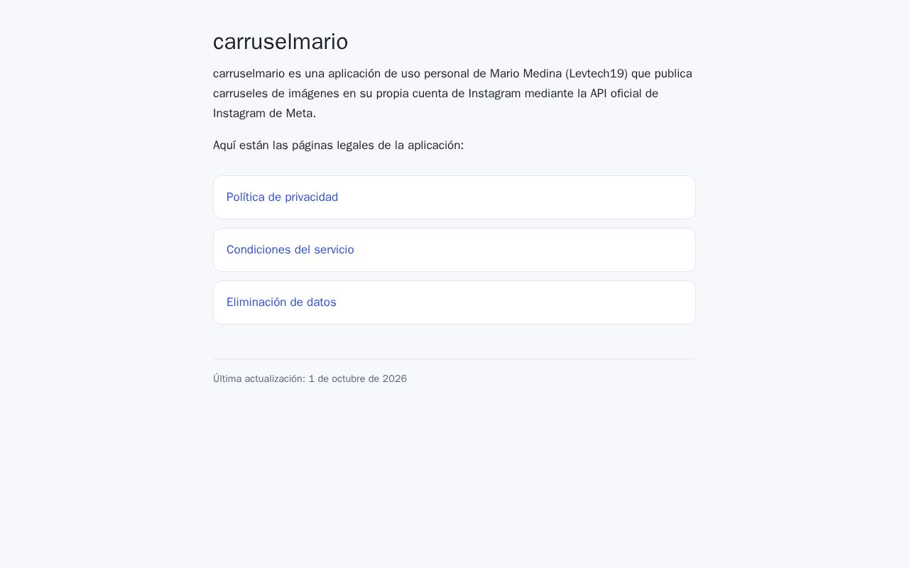 Preview of Carruselmario Legal