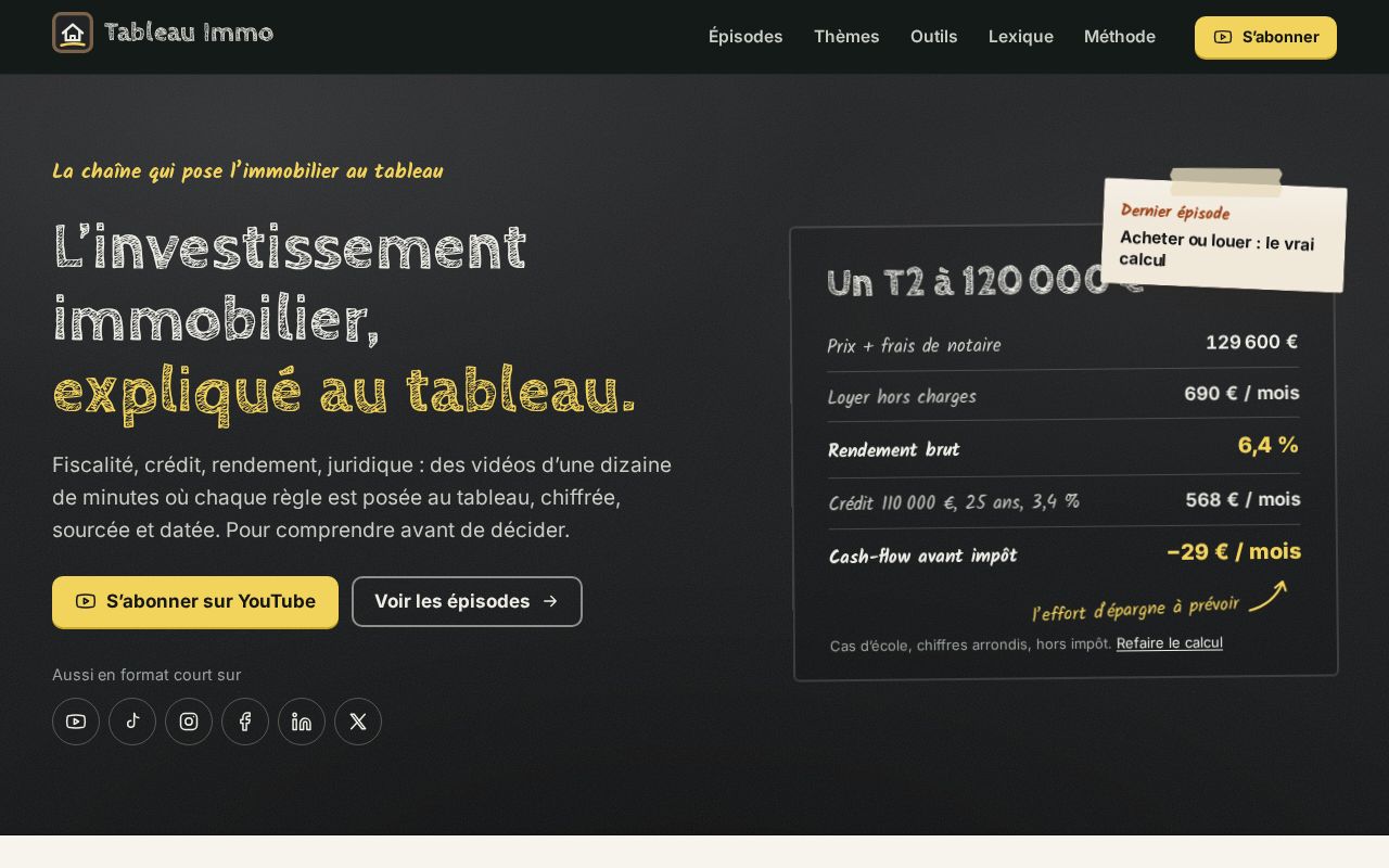 Preview of Tableauimmo Github Io