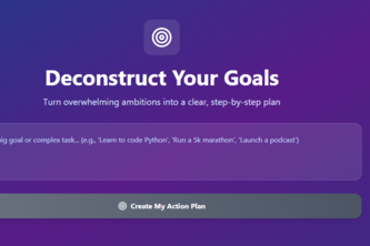 Preview of Deconstruct Your Goals