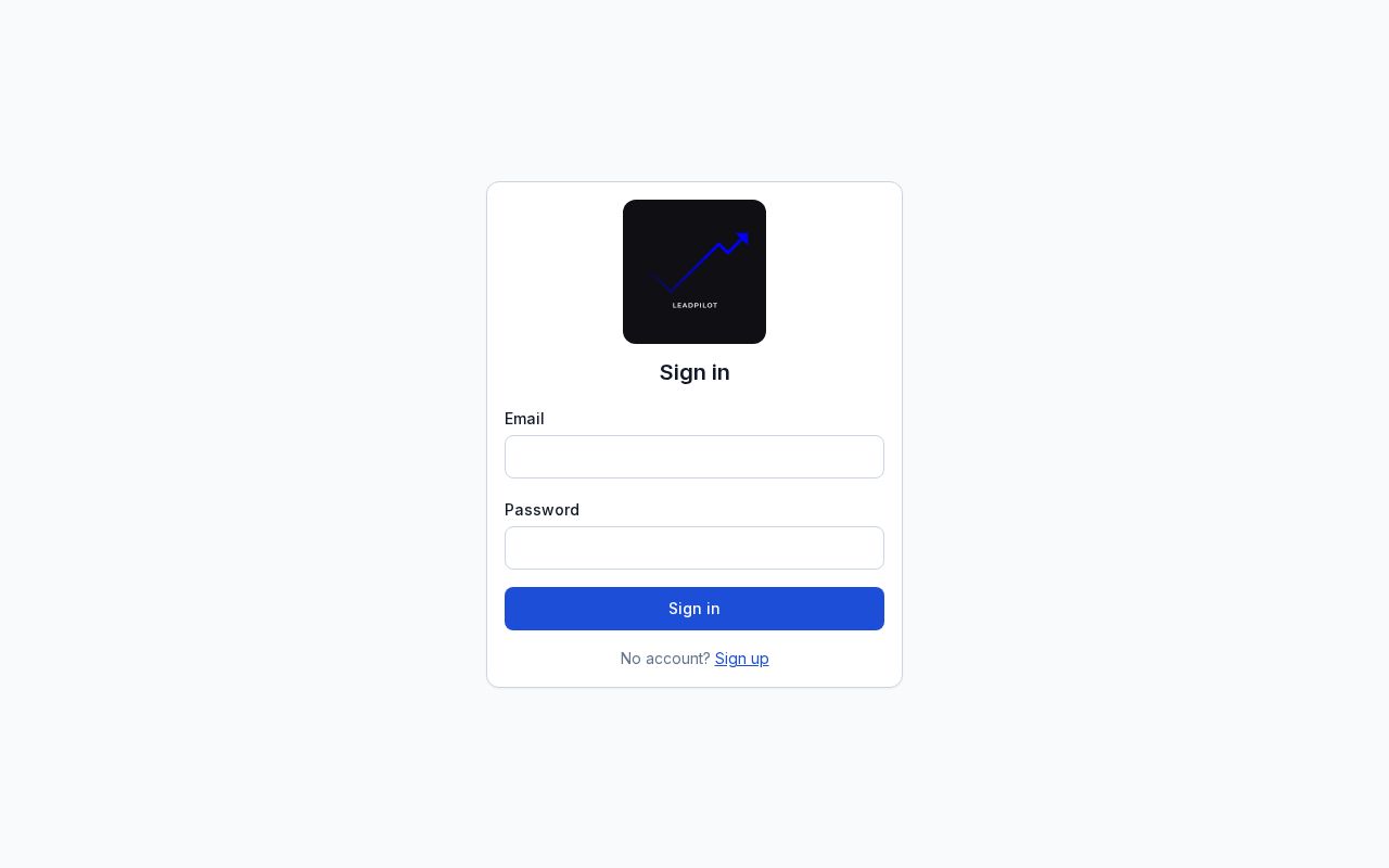 Preview of LeadPilot
