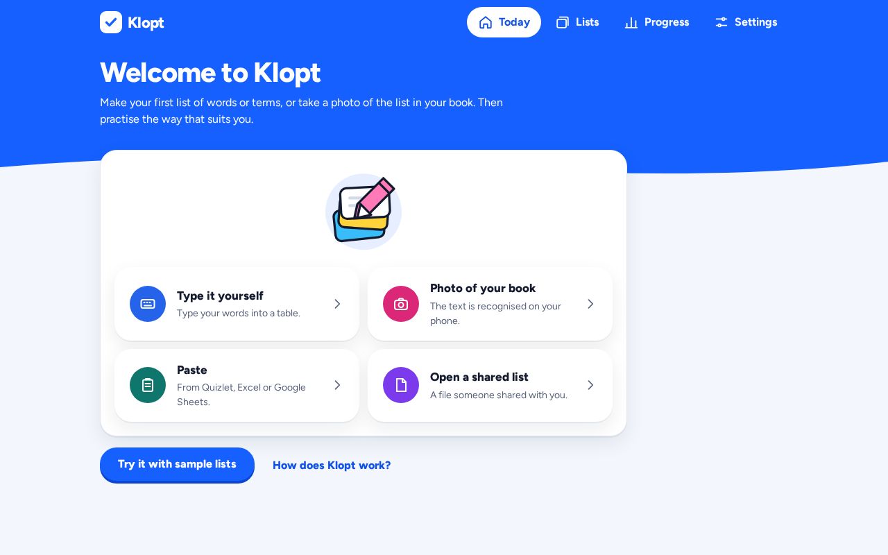 Preview of Klopt