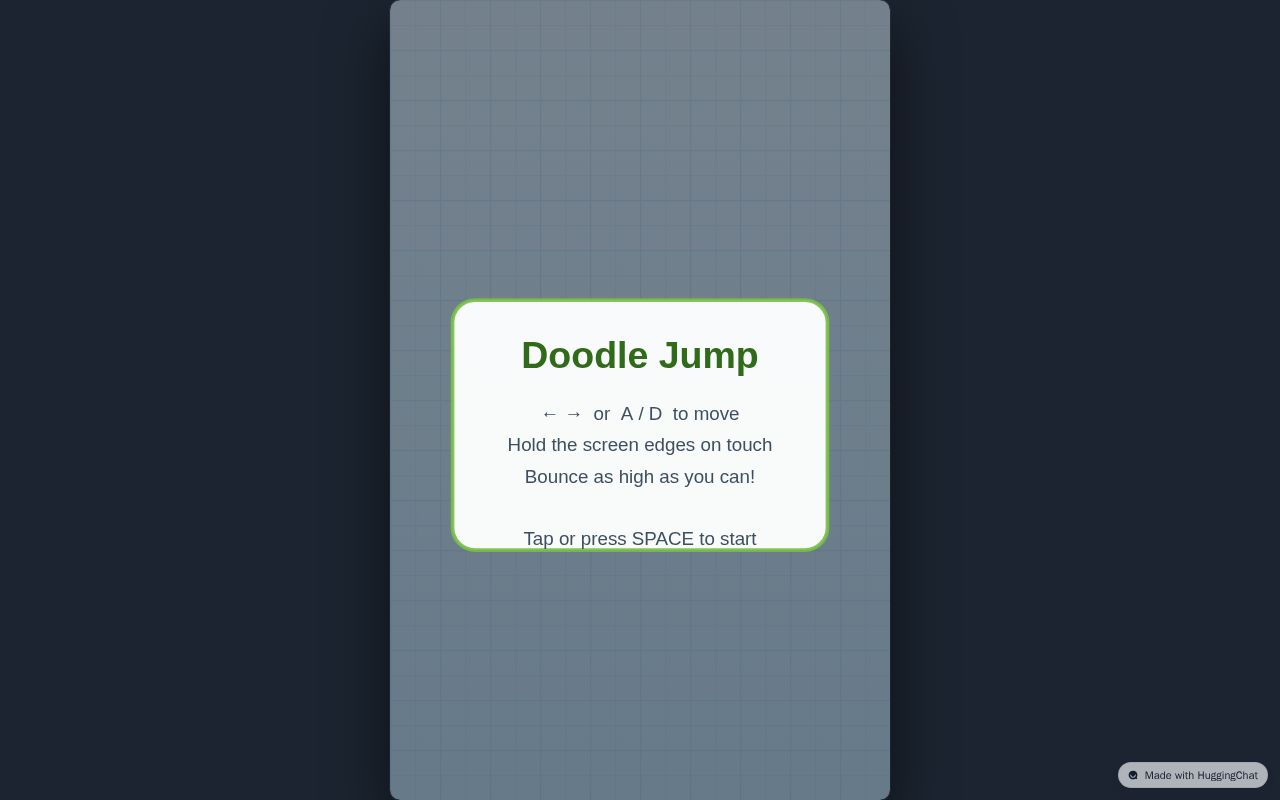 Preview of Doodle Jump Game