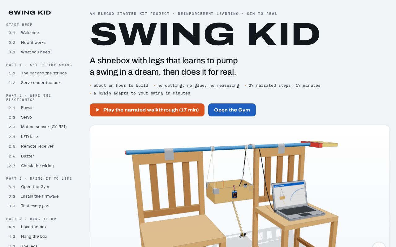 Preview of Swing Kid