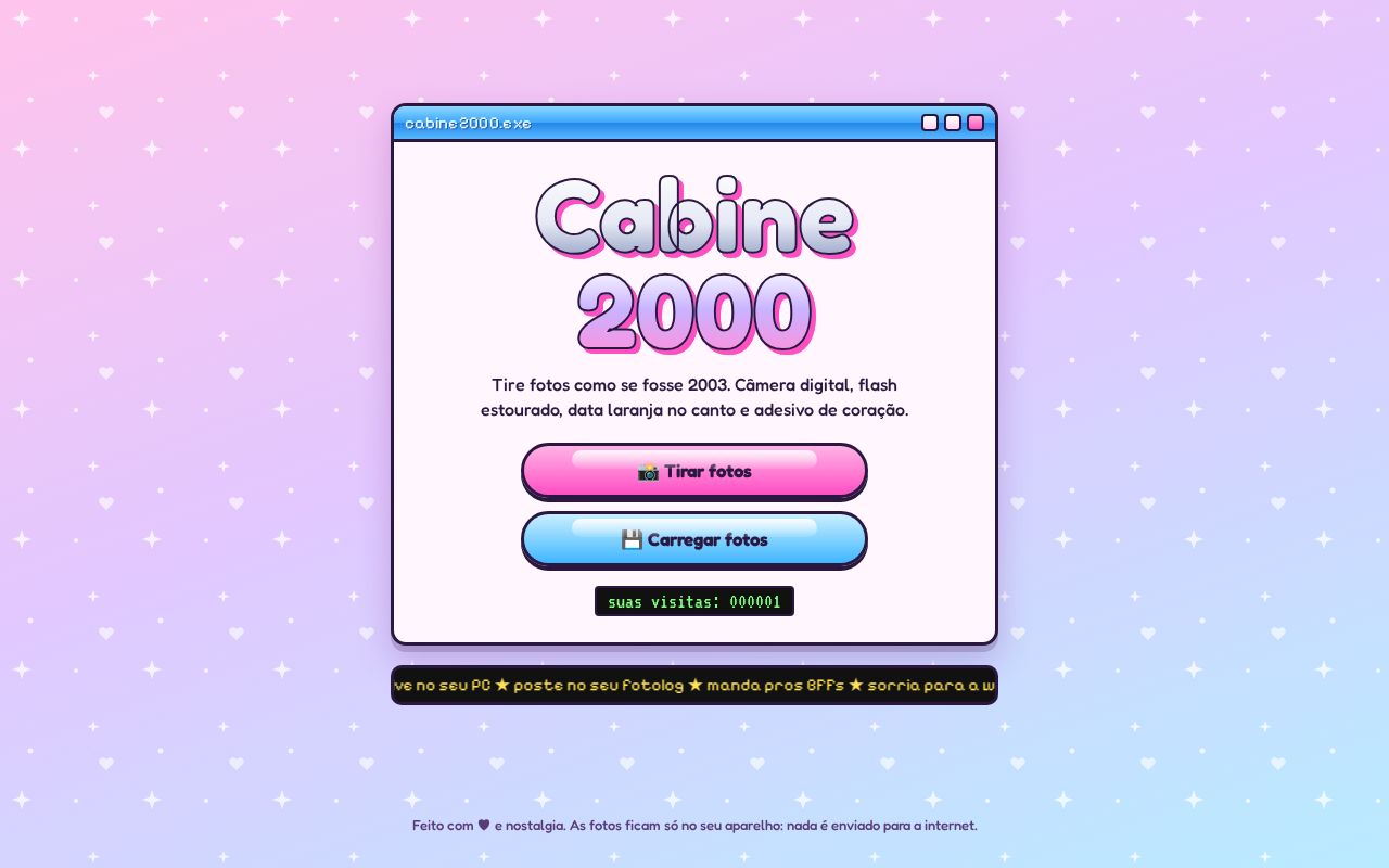 Preview of Cabine Anos 2000
