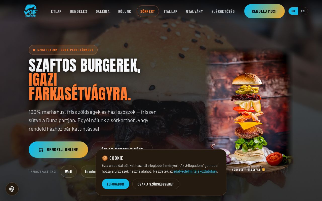 Preview of Wolf Burger