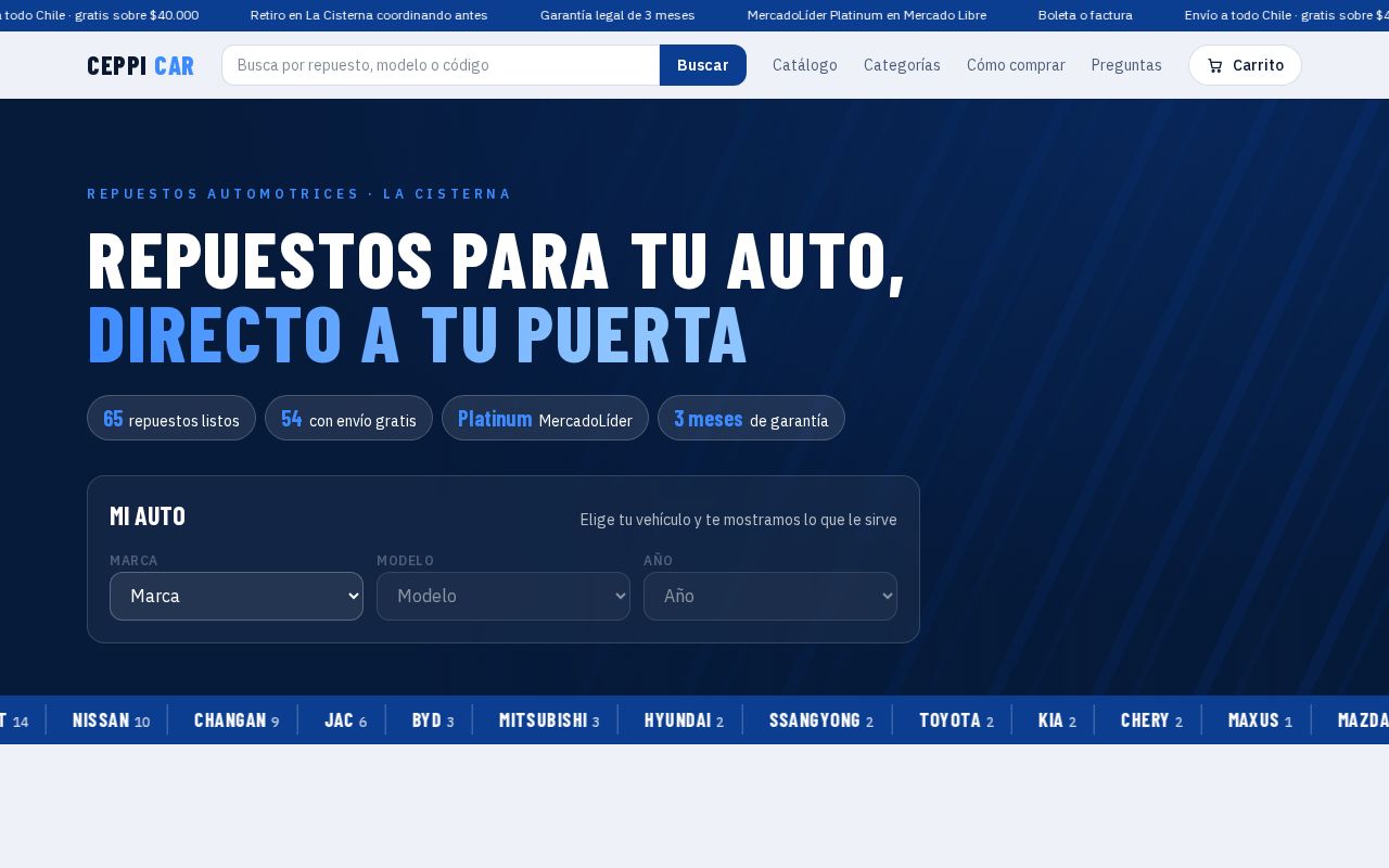 Preview of Ceppicar Web