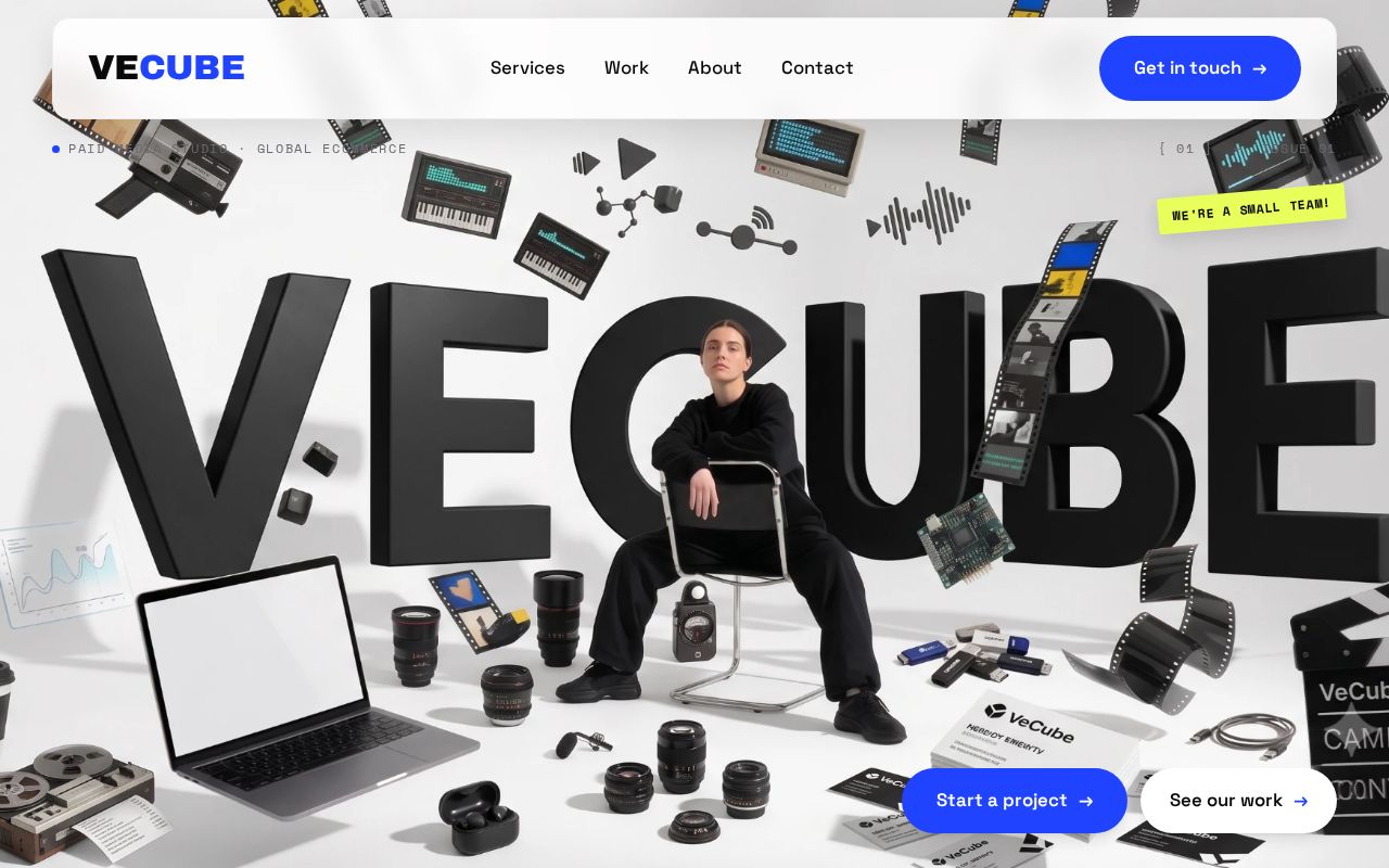 Preview of Vecube Site