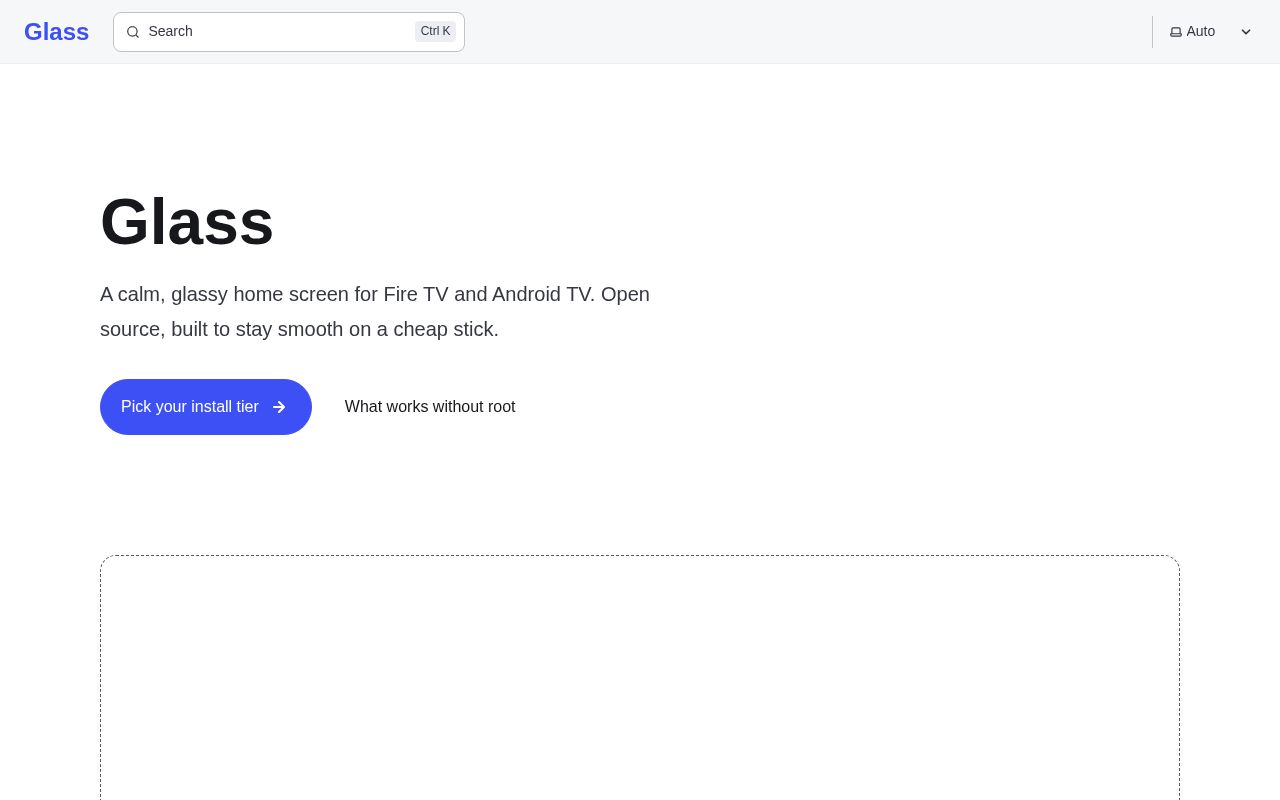 Preview of Glass Os