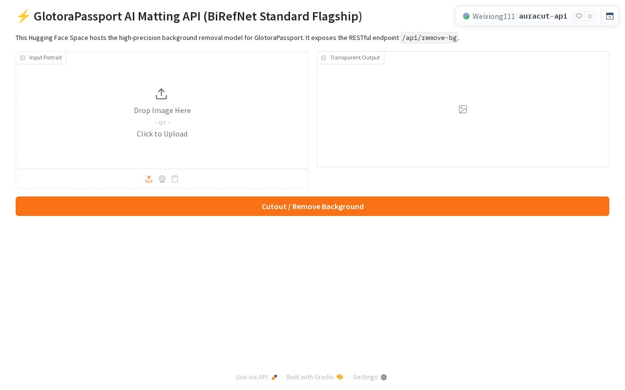 Preview of Auracut Api