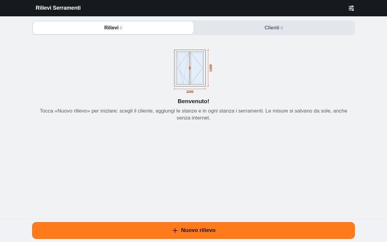 Preview of Rilievo Serramenti