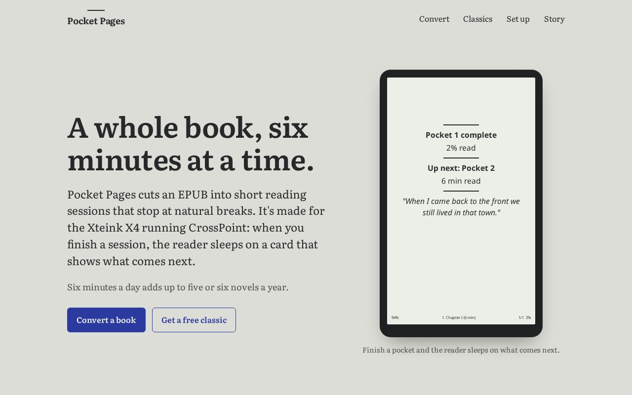 Preview of Pocket Pages