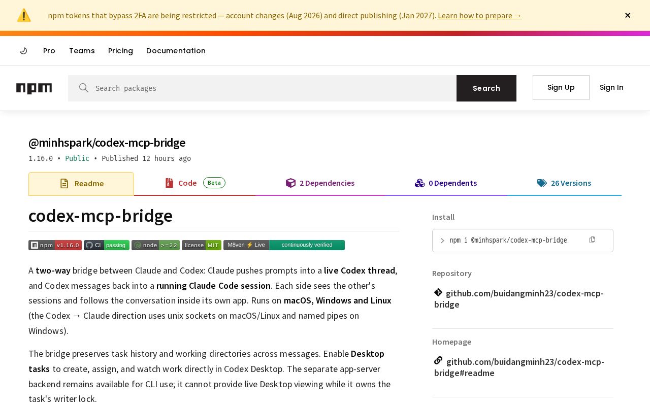 Preview of Codex Mcp Bridge