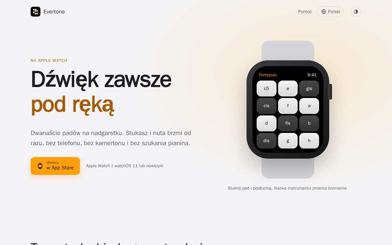 Preview of Evertone App