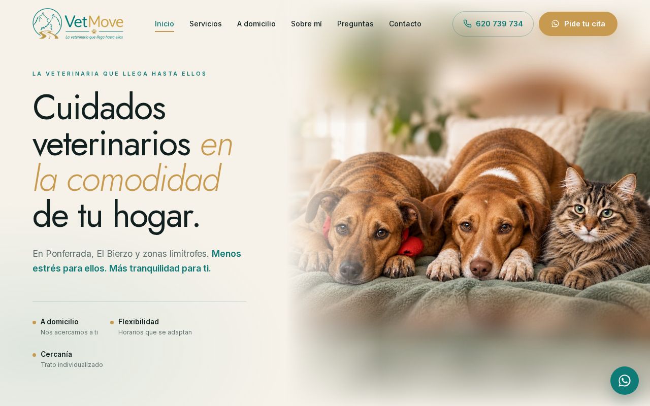 Preview of Vetmove Web