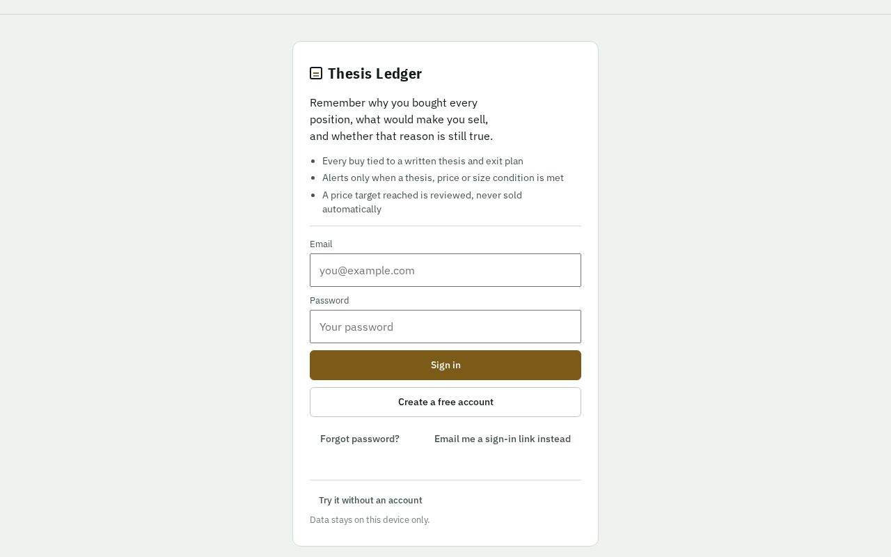 Preview of Thesis Ledger