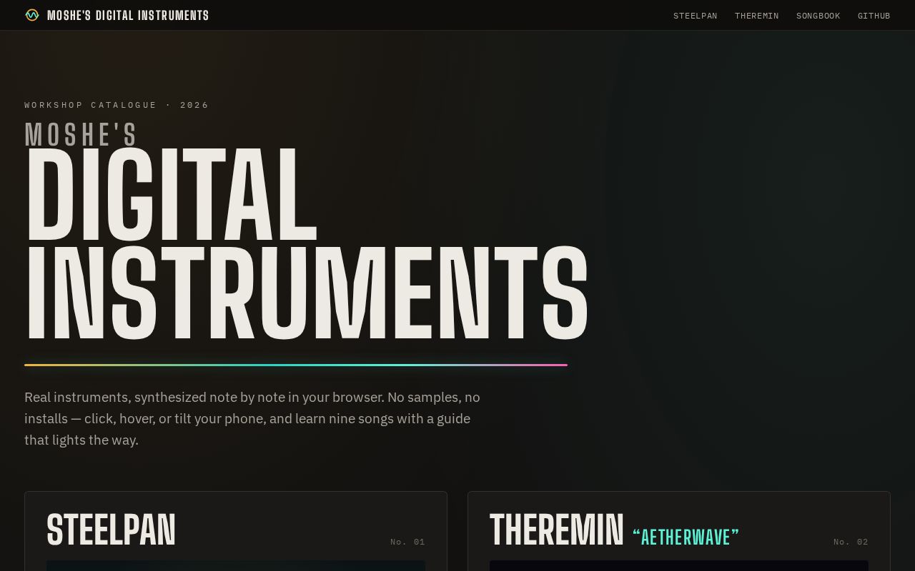 Preview of Digital Instruments