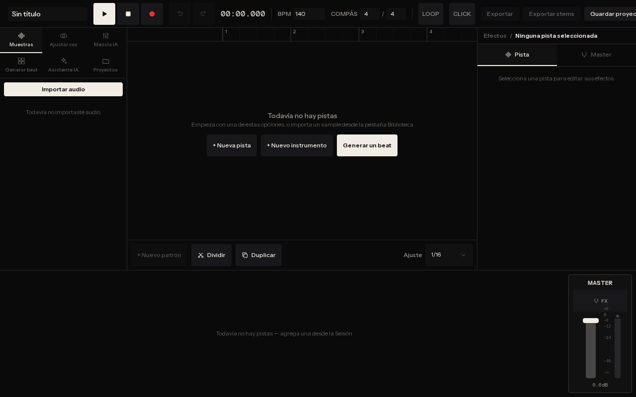 Preview of DAW