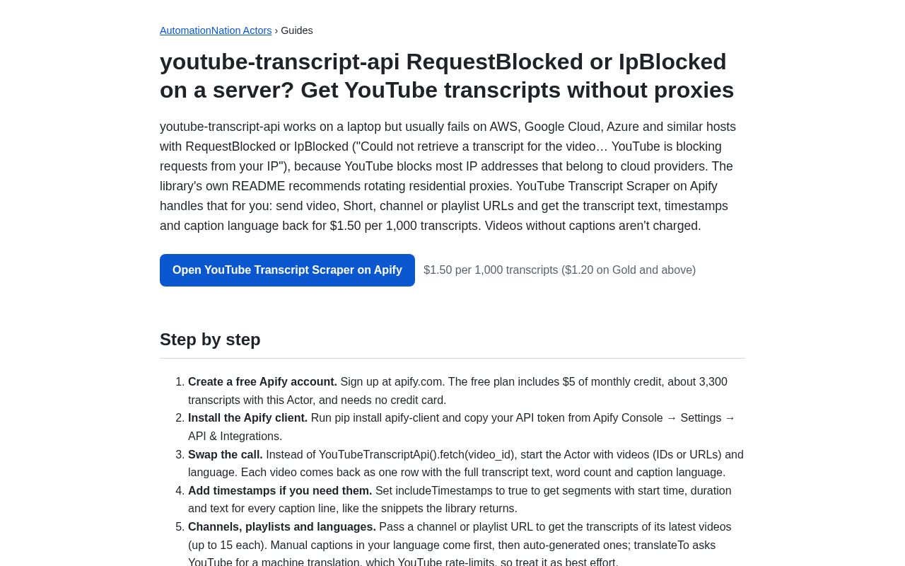 Preview of Youtube Transcript Cloud