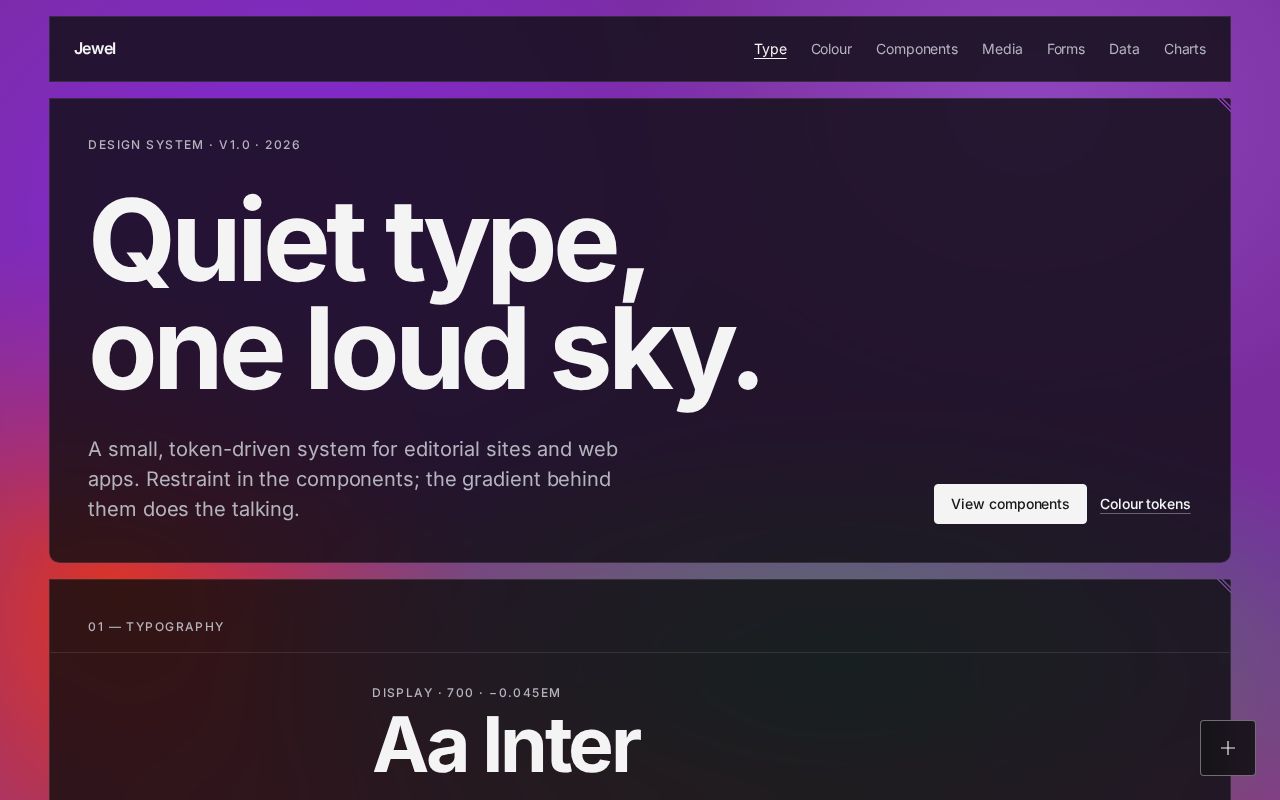 Preview of Jewel Design System
