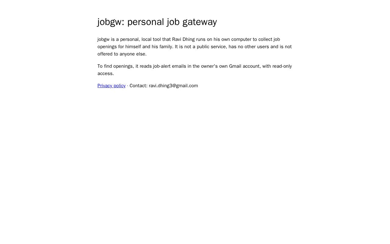 Preview of Jobgw Site