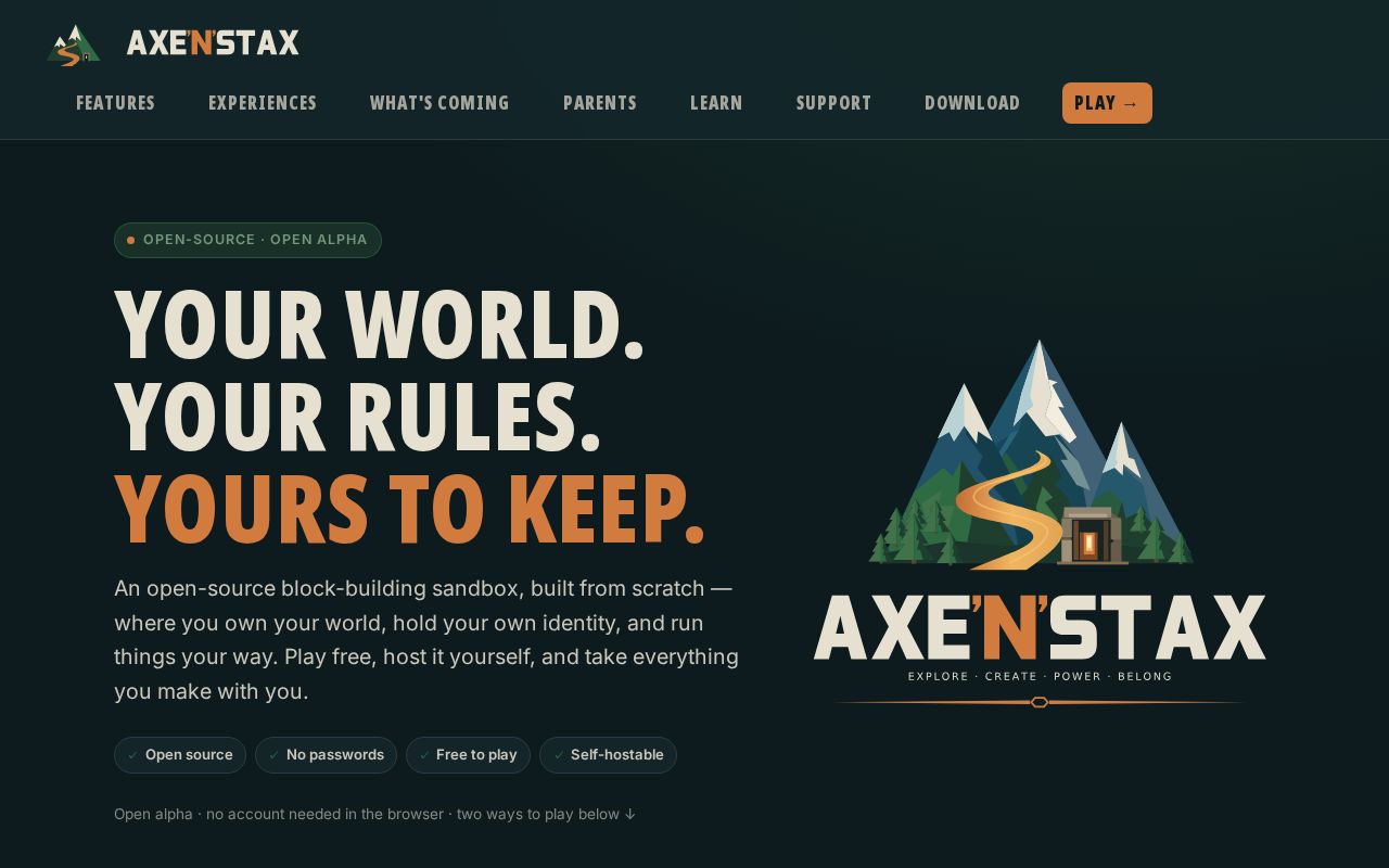 Preview of Axe'n'Stax