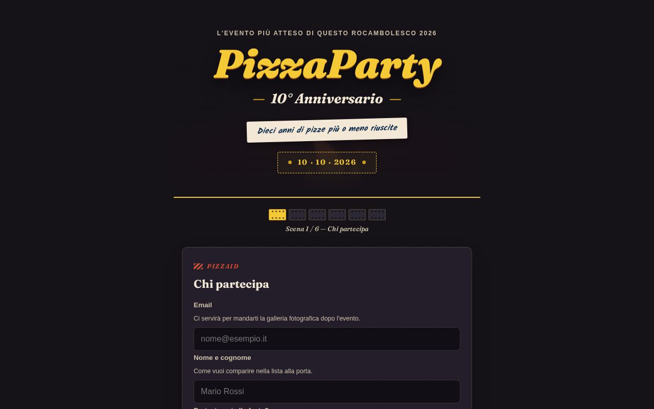 Preview of La festa a base di pizze per antonomasia, adesso anche con una sua repo su GitHub