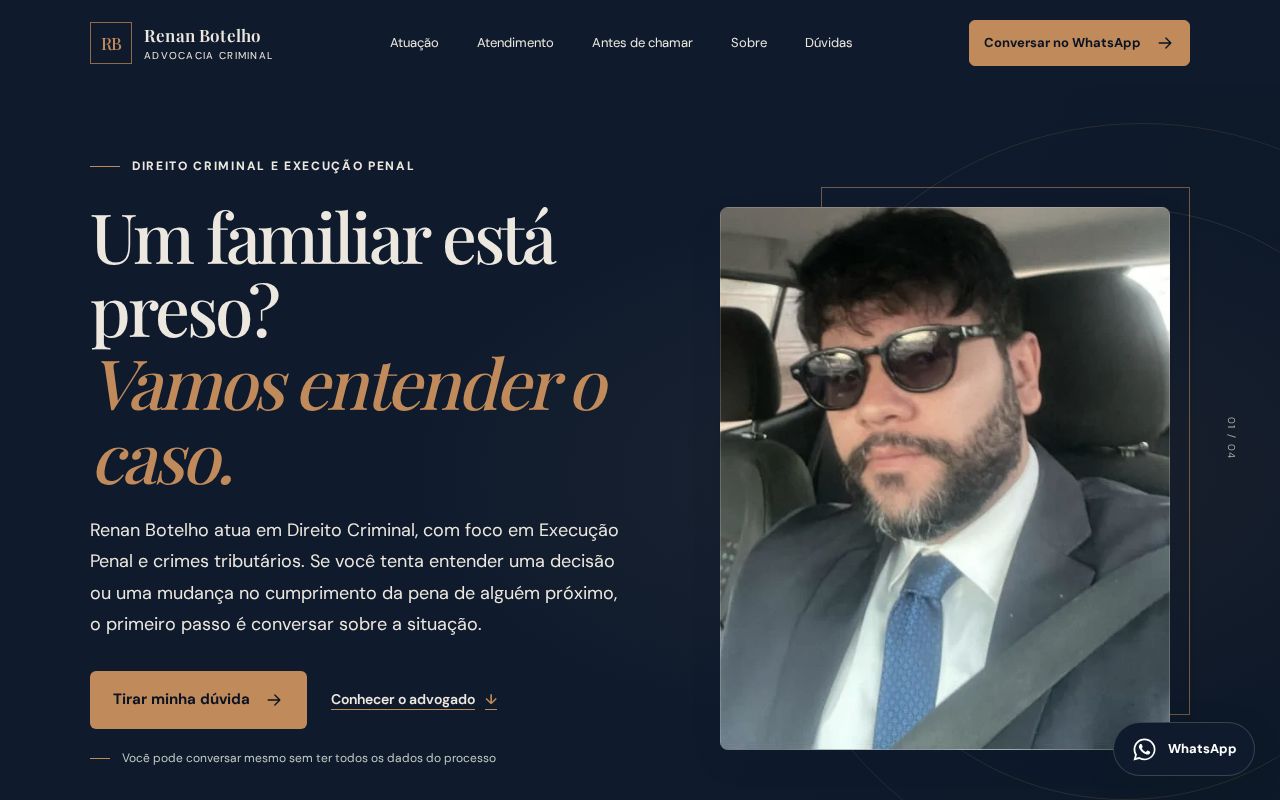 Preview of LandingPage Renan