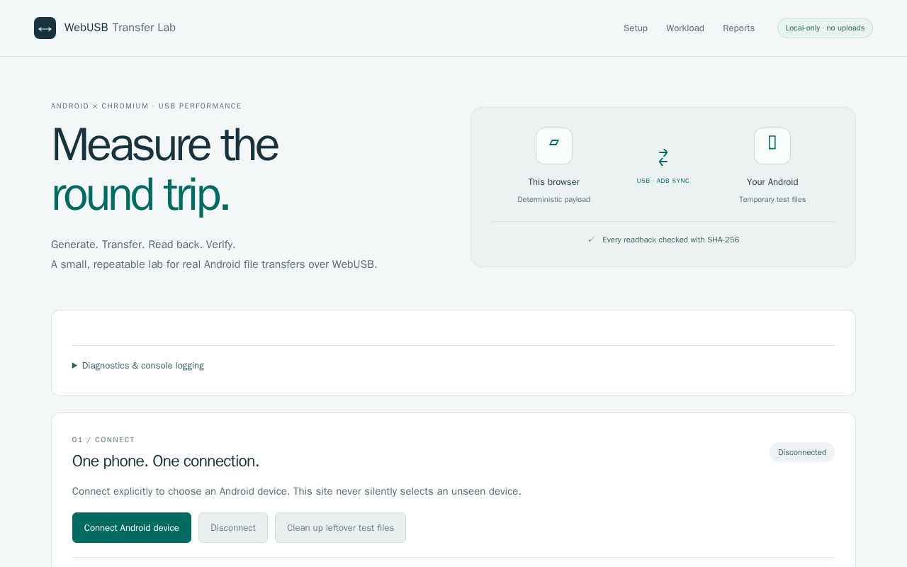 Preview of Webusb Transfer Lab