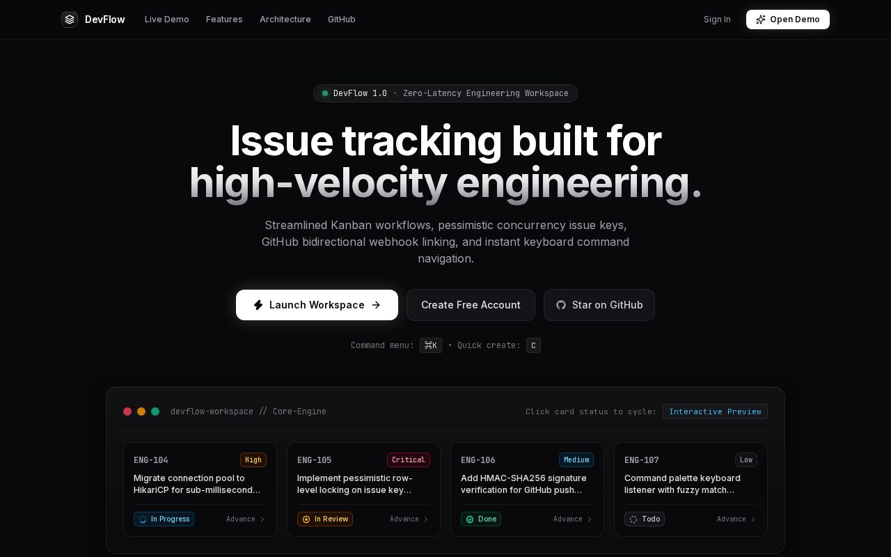 Preview of Devflow