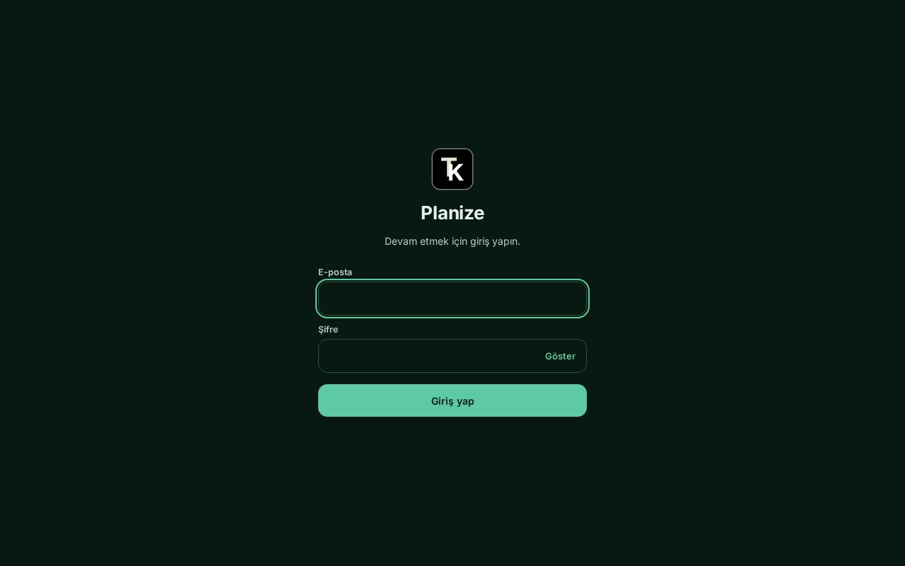 Preview of Planize