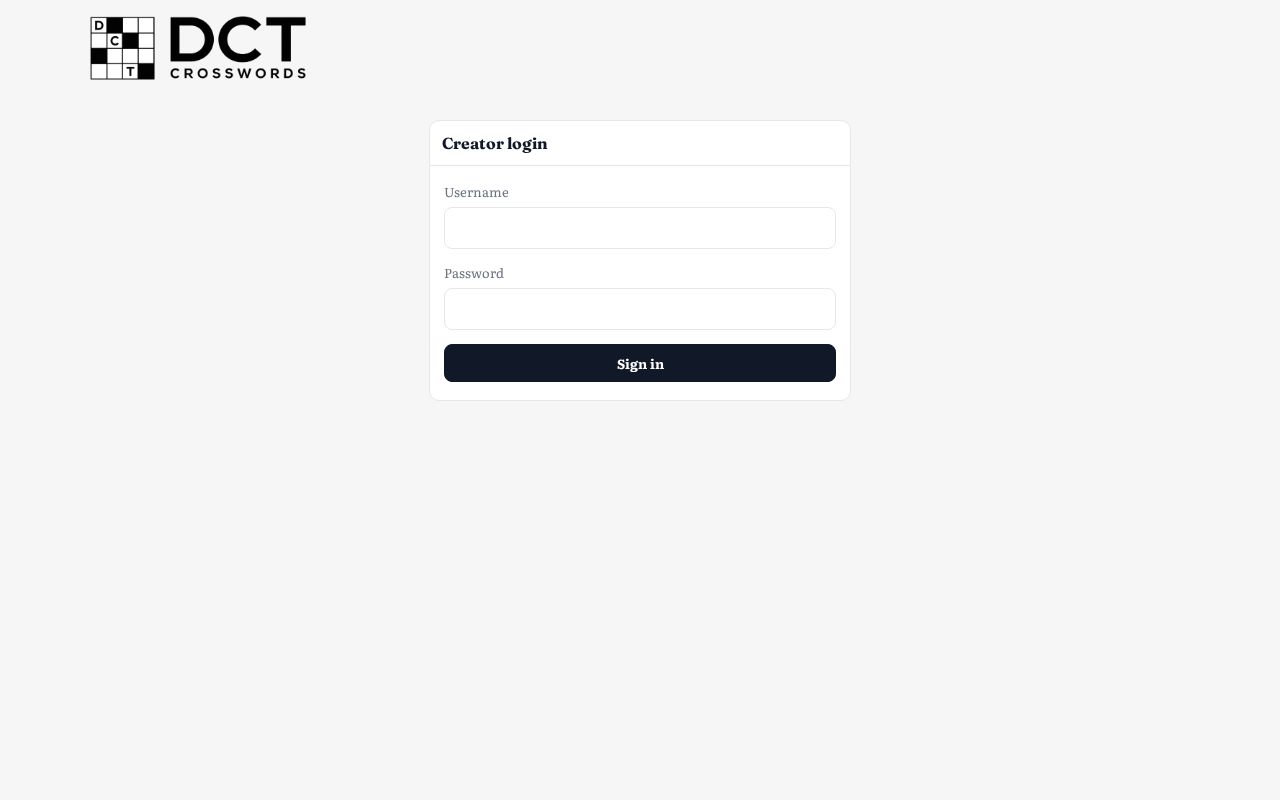 Preview of Dct Crosswords