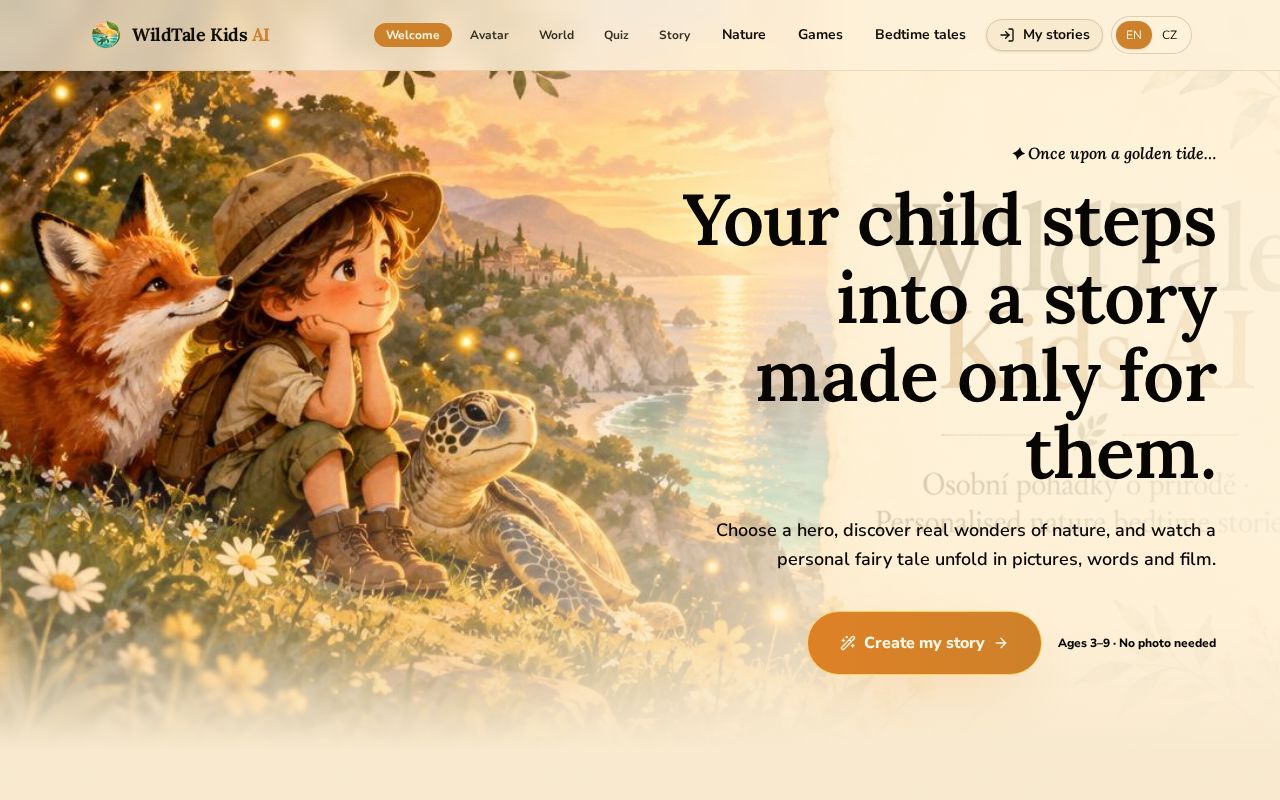 Preview of EcoTales AI