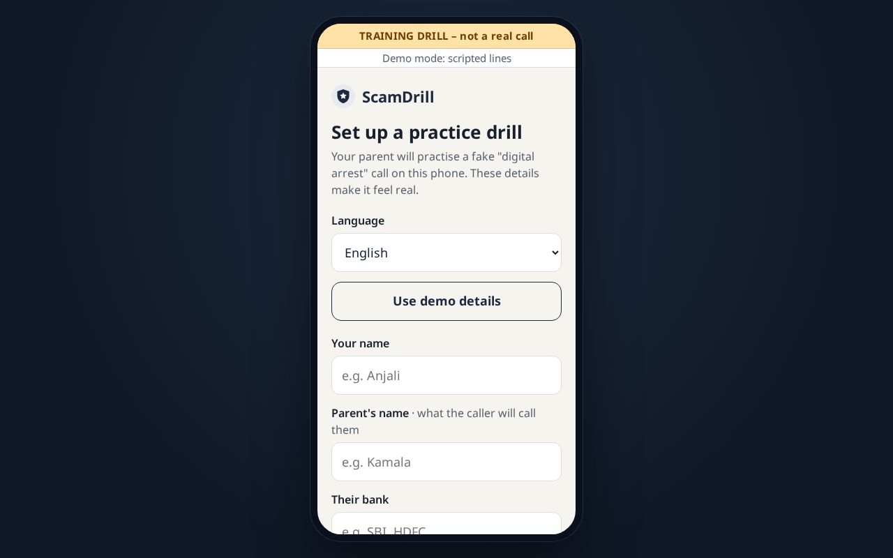 Preview of Scamdrill