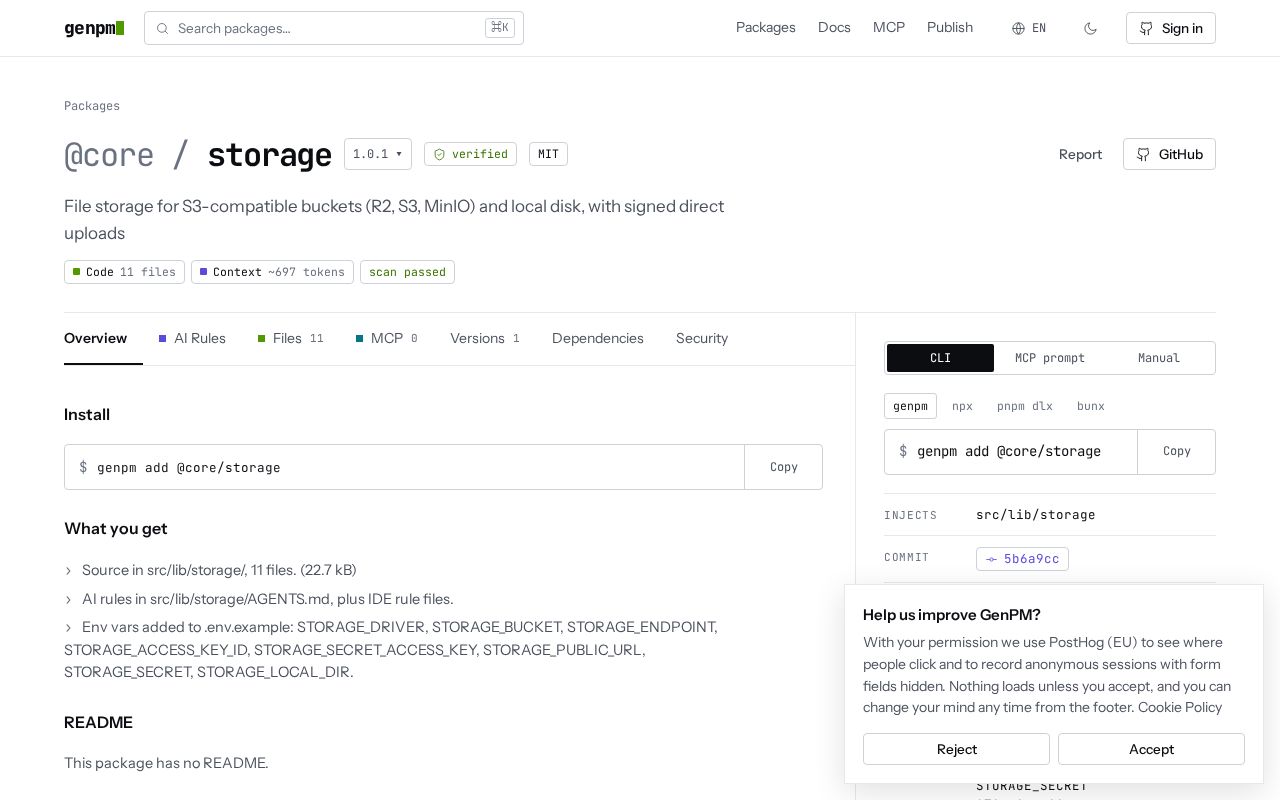 Preview of Storage