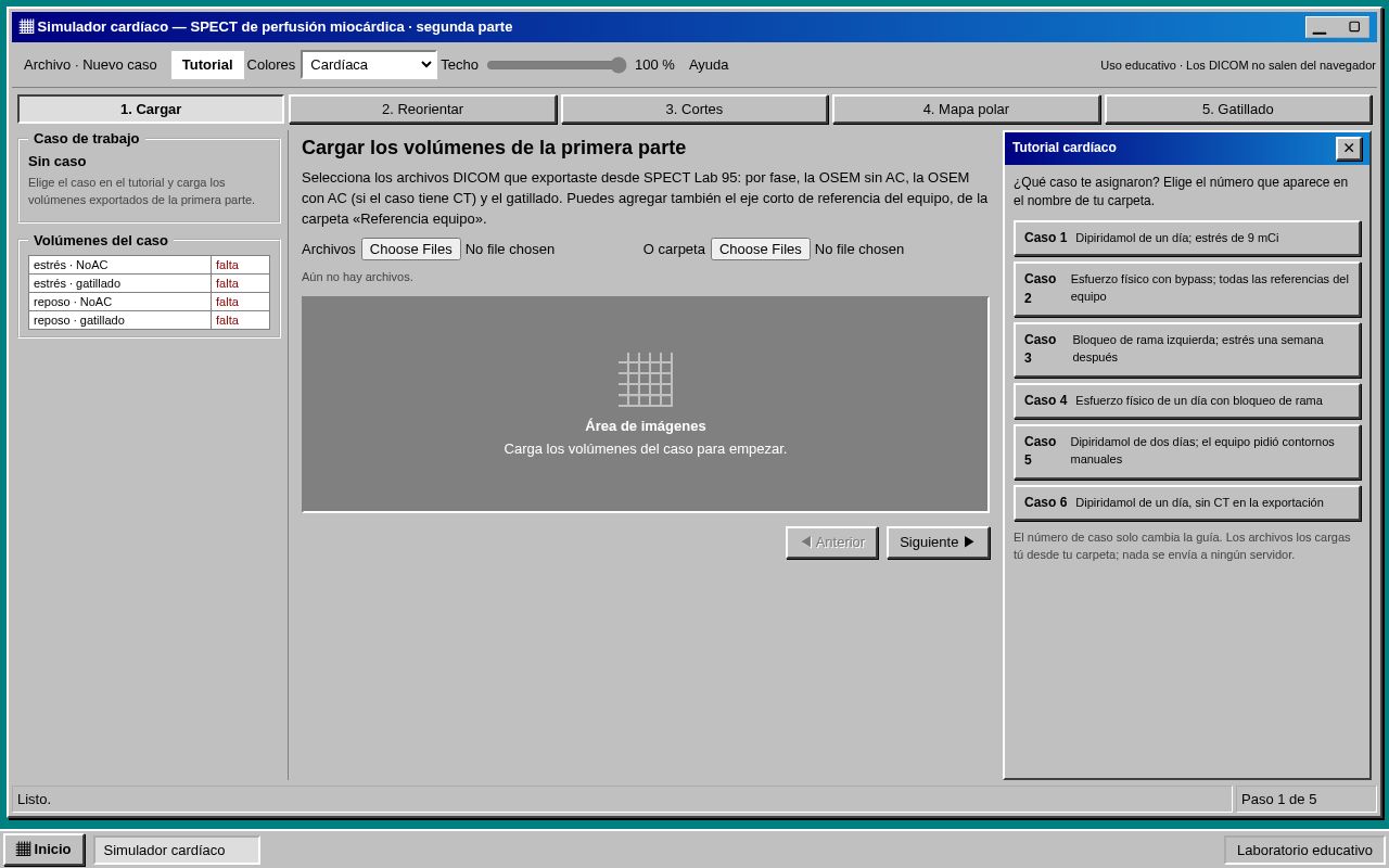 Preview of Simulador Cardiaco