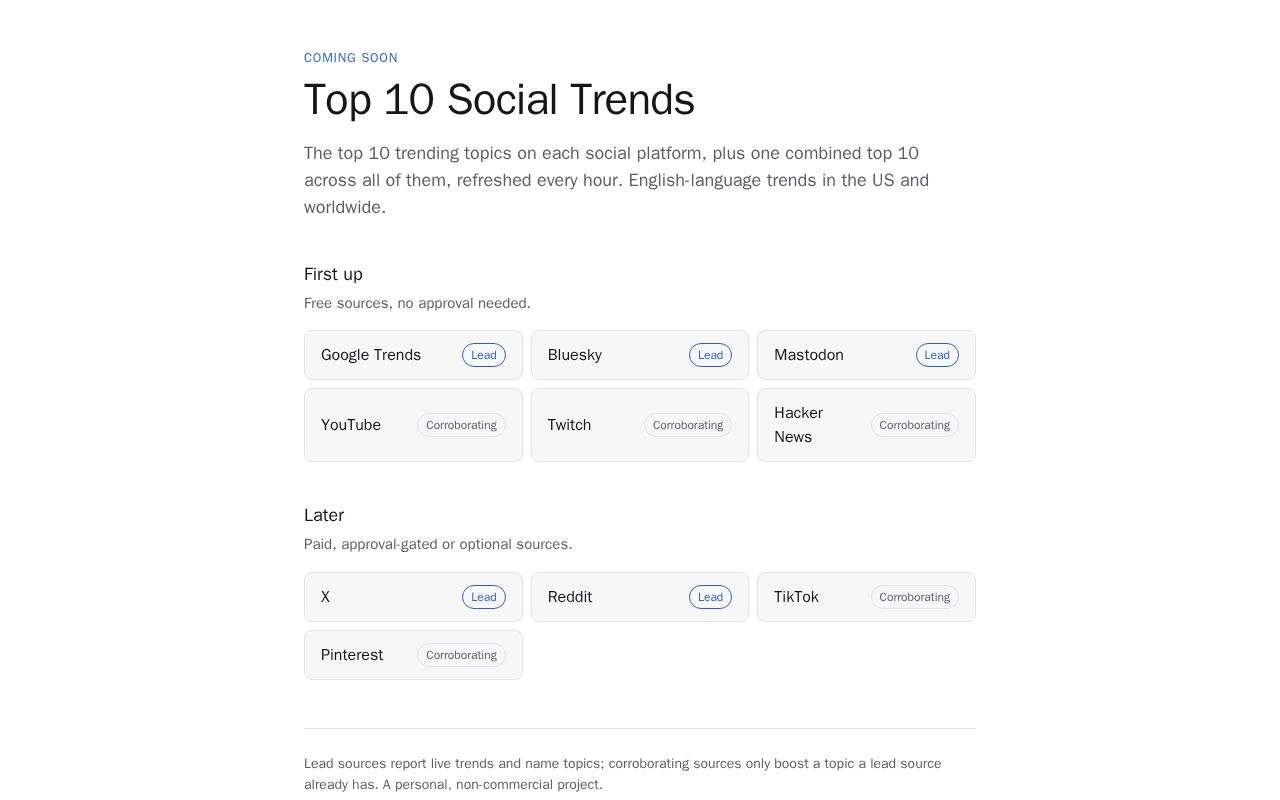 Preview of Top 10 Social Trends
